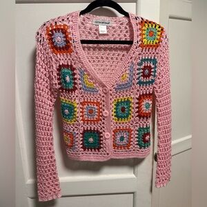 Cotton emporium Crochet Cardigan Sweater
